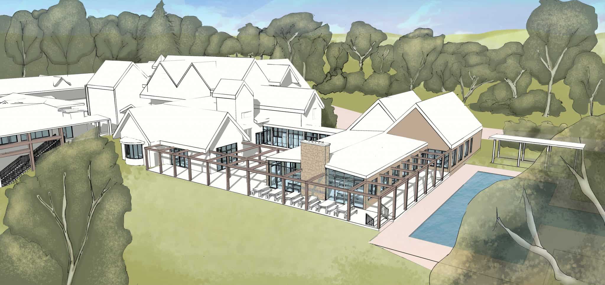 Artist's Impression of the Dining Precinct