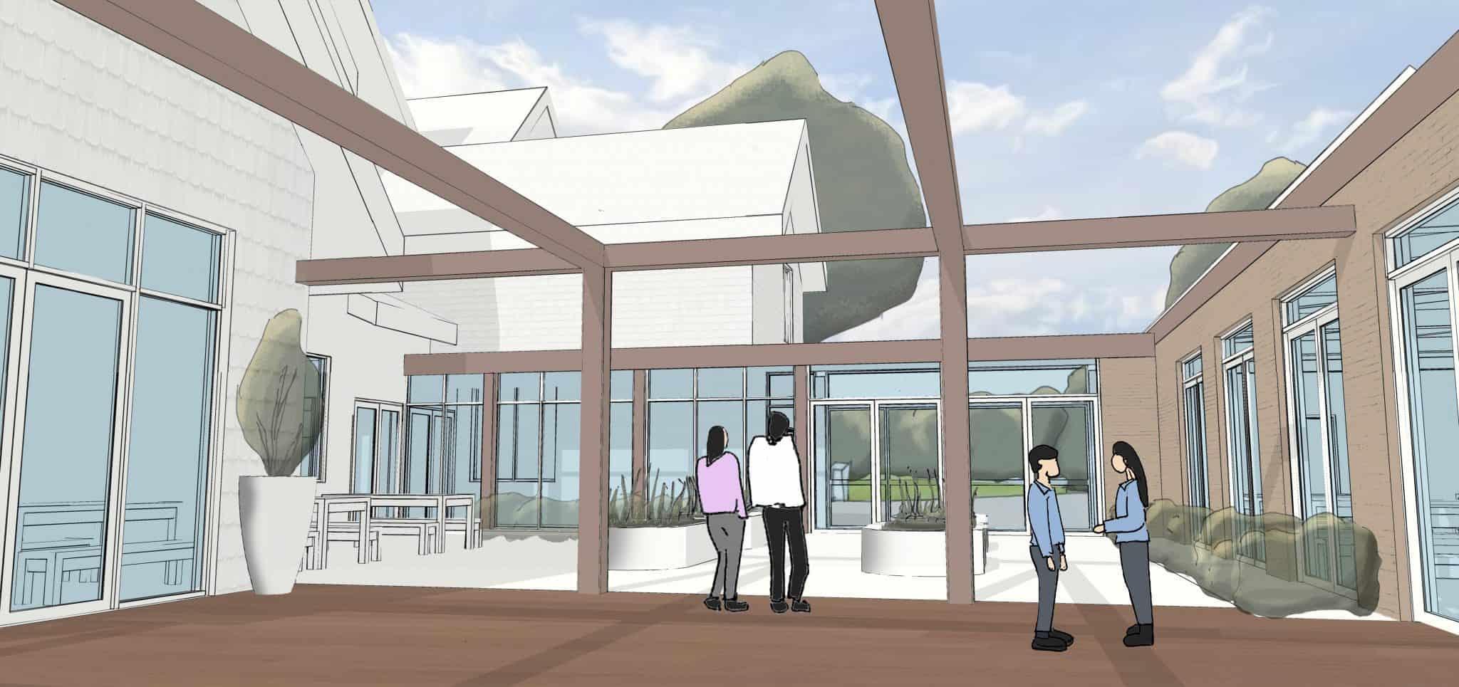 Artist's Impression of the Dining Precinct